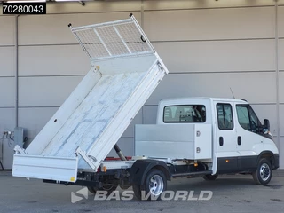 Iveco Daily Iveco Daily 35C16 3.0L Kipper Dubbel Cabine met Kist 3,5t trekhaak Dubbellucht Airco Cruise Tipper Benne Kieper Airco Dubbel cabine Trekhaak Cruise control - afbeelding nr 7