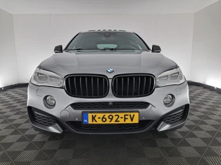 BMW X6 Aut. *PANO |  FULL-LEATHER | BLIND-SPOT | FULL-LED | HARMAN/KARDON-AUDIO | ADAPTIVE-CRUISE | SHIFT-PADDLES | HEAD-UP | SURROUND-VIEW | MEMORY-PACK | NAVI-FULLMAP | KEYLESS | ECC | PDC | 20''A - afbeelding nr 2