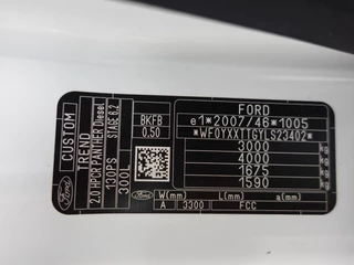 Ford Transit Custom Ford Transit Custom 131pk Automaat L2H1 Trend airco Cruise control Trekhaak Parkeersensoren - afbeelding nr 45