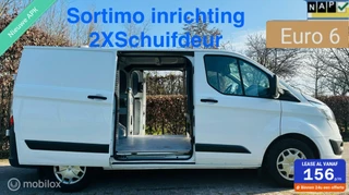 Ford Transit Custom ✅Ford Transit Custom 2.0 TDCI Euro 6 Sortimo Servicebus - afbeelding nr 1