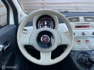 Fiat 500 Fiat 500 0.9 TwinAir Turbo Cult Airco-Leder-Panodak - afbeelding nr 13