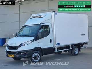 Iveco Daily Iveco Daily 35C14 Vriezer Koelwagen Laadklep Zijdeur Dubbellucht Thermo King V-300 MAX Airco Cruise Vries Vriezer Koel Koeler Kühl Kühlwagen Frigo Airco Cruise control - afbeelding nr 1