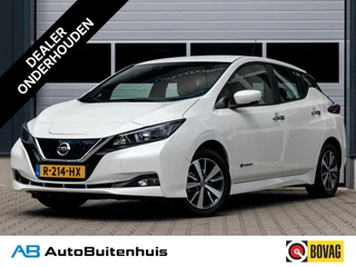 Nissan Leaf N-Connecta 40 kWh|SOH 90%|CAMERA|ADAPT. CRUISE|CARPLAY|CLIMATE|KEYLESS|DODEHOEKDETECTIE