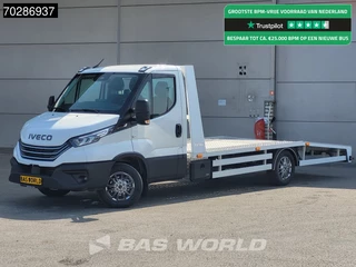 Iveco Daily Iveco Daily 35S18 Automaat Autotransporter 3,5t Trekhaak Navi Airco LED ACC Euro6 Oprijwagen Cartransporter Trekhaak - afbeelding nr 1