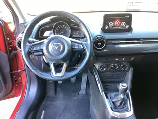 Mazda 2 Mazda 2 1.5 Skyactiv-G SkyLease NL-Auto, Dealer Ond., Airco, Navigatie, Cruise Controle, USB Audio, Lichtmetaal Black, A. Spoiler - afbeelding nr 10