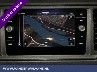 Volkswagen Crafter Volkswagen Crafter 2.0 TDI 140 pk Pick up Open laadbak Dubbele Cabine Euro6 Airco | 7-Zits | Navigatie | 2800kg Trekhaak Apple Carplay, Android Auto, Cruisecontrol, Chauffeursstoel - afbeelding nr 4