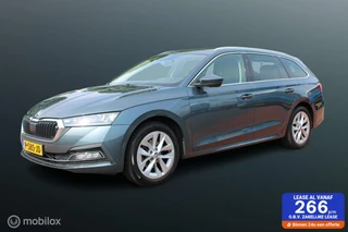 Škoda Octavia Skoda Octavia Combi 1.0 TSI Business Edition Plus, Stuur + stoel verwarming, Memory seats, Digitaal dashboard, Elektrische kofferbak, Head up display, Dodehoek detectie, Clima, App connect, Cruise, Navi. - afbeelding nr 1