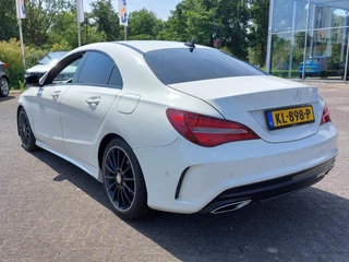 Mercedes-Benz CLA Mercedes-Benz CLA 180 122pk Automaat AMG Night Edition Plus | Origineel NL | Navi | Airco | Cruise | Led Koplampen | Pdc V+A+Assist | Licht+Regensensor | Privacy Glass | 18''lm - afbeelding nr 5