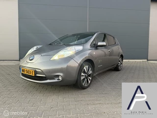 Nissan Leaf Nissan LEAF Tekna 30 kWh 2017 Silver Leder - afbeelding nr 1