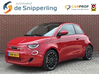 Fiat 500e La Prima 42 kWh SOH 98% NAV PANO ADAPT-CRUISE STOELVW CARPLAY LED JBL