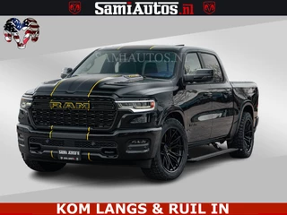 Dodge Ram Pick-Up LIMITED NIGHT H.O 540HP 706Nm | Massage + Full Option | De Meest Luxe en Volle in zijn Klasse |