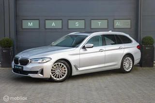 BMW 5 Serie BMW 5-serie Touring 530i High Executive|HUD|ACC|Pano|Camera| - afbeelding nr 1