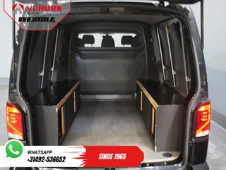 Volkswagen Transporter Volkswagen Transporter T6.1 2.0 TDI 150 pk DSG Aut. L2 DC Dubbel Cabine (DEMO) BPM VRIJ! Adapt. Cruise/ 2.5t Trekhaak/ NAVI/ Carplay/ PDC/ LMV/ Airco - afbeelding nr 15