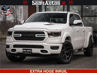 Dodge Ram Pick-Up LARAMIE SPORT | V8 5.7 402PK | Krachtige Hemi | Panorama Dak | 12' Scherm | LPG |