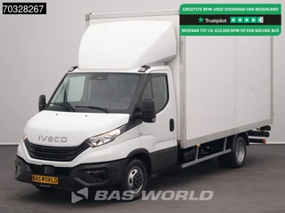 Iveco Daily 35C16 3.0L Laadklep NEW MODEL Dubbellucht 160PK Bakwagen Airco Cruise Euro6 Meubelbak Koffer Airco Cruise control