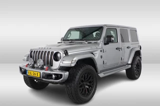 Jeep Wrangler Jeep Wrangler Unlimited 2.2D BRUTE Richmond > *Custom built* | removable Hardtop | 4x4 | Grijs kenteken | 22inch High gloss Black... - afbeelding nr 2