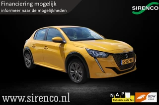 Peugeot e-208 EV Active Pack 50 kWh | 3-fase | stoelverwarming | climate & cruise control |parkeersensor | Android auto & Apple carplay