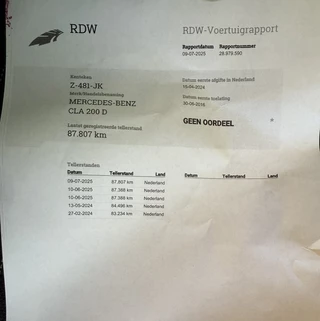 Mercedes-Benz CLA Mercedes-Benz CLA 200 d AMG Pakket Bovag Garantie - afbeelding nr 32