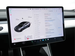 Tesla Model 3 (INCL-BTW) Aut. *PANO | AUTO-PILOT | NAPPA-LEATHER | KEYLESS | FULL-LED | MEMORY-PACK | SURROUND-VIEW | DAB | APP-CONNECT | DIGI-COCKPIT | LANE-ASSIST | COMFORT-SEATS | 20