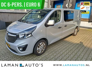 Opel Vivaro Opel Vivaro 1.6 CDTI 125pk L2H1 DC 6-pers. Innovation Executive | Dubbele Cabine Euro 6 CarPlay ECC Navi 2x Schuifdeur Metallic 17