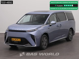 Maxus MIFA 9 Nieuw! Premium 90 Kwh 595km WLTP VIP Elektrisch Automatische Schuifdeur Pano Stoelkoeling  360Camera ACC Clima LED Xenon Airco