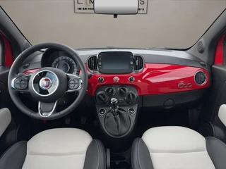 Fiat 500 Fiat 500 1.0 Hybrid Dolcevita 2022 ROOD | Panoramadak | Airco | Apple Car - afbeelding nr 3