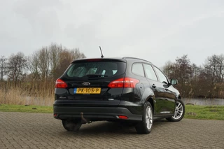 Ford Focus Ford Focus Wagon 1.0 Ecoboost 125pk Lease Edition - Panther Black - Fijn Compleet - afbeelding nr 6