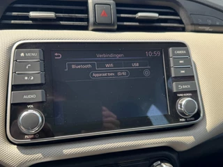 Nissan Micra Nissan Micra 1.0 IG-T Acenta TREKHAAK / CAMERA / CARPLAY / 4-SEIZ. BAND / STOELVERW. / ZEER NETJES - afbeelding nr 21