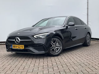 Mercedes-Benz C-Klasse Mercedes-Benz C-Klasse 220 D AMG Line Stoel.electr.Verw Sfeerverl, Hybride Nieuwstaat Grafietgrijs metalliclak - afbeelding nr 63