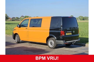 Volkswagen Transporter T6.1 L2H2 Dubbel Cabine Airco 150Pk Automaat Trekhaak Deuren 1e Eigenaar NAP Euro6! - afbeelding nr 5