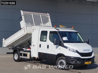 Iveco Daily Iveco Daily 70C18 3.0L Kipper Dubbel Cabine Dubbellucht 3,5t Trekhaak Airco Cruise Euro6 Tipper Benne Kieper 2m3 Airco Trekhaak Cruise control - afbeelding nr 3