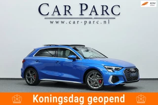 Audi S3 Sportback 2.0 TFSI quattro 310+PK LED/B&O/PANO/SFEER/ALCANTARA+S.VERWARMING+MASSAGE/18" LMV/CAM/LINE/ACC/12 MND GARANTIE!