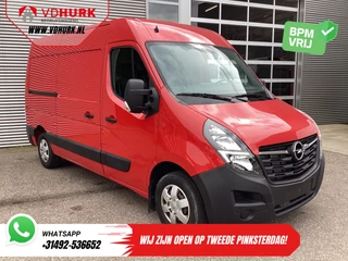 Opel Movano 2.3 Turbo 150 pk L2H2 Carplay/ 270Gr.Deuren/ Airco/ Camera/ PDC/ Trekhaak