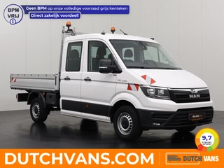 MAN TGE 2.0TDi 160PK Dubbele Cabine Open Laadbak | 3500Kg Trekhaak