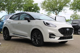 Ford Puma Ford Puma 1.0 EcoBoost Hybrid Sound Edition 125pk | Ford Voorraad | Limited Edition! | Upgrade B&O Audio | Full Matrix LED | Zwart Dak | 18'' Lichtmetaal | Winterpakket | Driver Assistance Pakket | - afbeelding nr 7