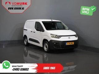 Fiat Doblò 1.5 HDi 100 pk (DEMO) 3 Pers./ CarPlay/ Stoelverw./ Camera/ PDC/ Cruise/ Airco