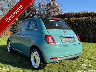 Fiat 500C cabriolet Anniversario bouwjaar 2018 retro model
