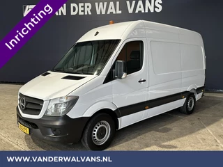 Mercedes-Benz Sprinter Mercedes-Benz Sprinter 316 CDI 164pk L2H2 inrichting Euro6 Airco | 2800kg Trekhaak | Cruisecontrol | Chauffeursstoel Parkeersensoren, multifunctioneel stuurwiel - afbeelding nr 11