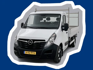 Opel Movano 2.3 Turbo L2H1 DL Open laadbak 146pk Trekhaak 3500kg Dubbel lucht N1 Navigatie Pick up
