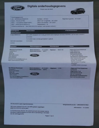 Ford Focus Ford Focus Wagon 1.0 EcoBoost Hybrid ST Line Business - afbeelding nr 29