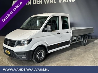 Volkswagen Crafter Volkswagen Crafter 2.0 TDI 140 pk Pick up Open laadbak Dubbele Cabine Euro6 Airco | 7-Zits | Navigatie | 2800kg Trekhaak Apple Carplay, Android Auto, Cruisecontrol, Chauffeursstoel - afbeelding nr 14