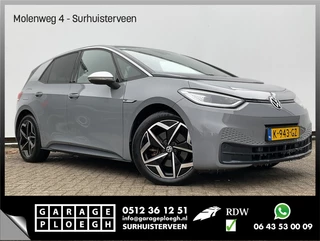 Volkswagen ID.3 First Plus 58 kWh Carplay Adap.Cruise Camera Stoel/Stuurverw Keyless Led NL-Auto!
