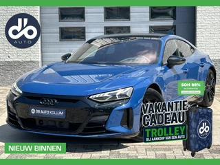 Audi e-tron GT RS 93 kWh 600pk PANO I B & O SURROUND I HUD I 21" LMV I MATRIX LED I 4 WIEL BESTURING