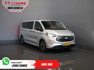 Ford E-Transit Custom 320 km WLTP L2 Combi/ Kombi/ 9 pers./ LED/ Standkachel/ Stoelverw/ Stuurverw./ Carplay/ Camera/ Climate/ PDC/ Cruise