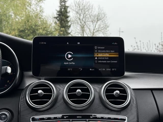 Mercedes-Benz C-Klasse Mercedes-Benz C-klasse 200d Aut. AMG Sport Ed. 160ps | Multibeam LED | Leder | Trekhaak | - afbeelding nr 24