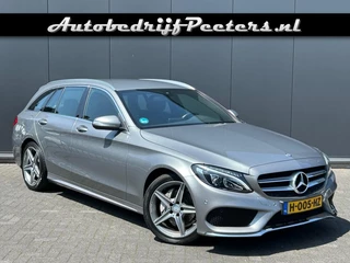 Mercedes-Benz C-Klasse Mercedes-Benz C-Klasse Estate C180 AMG Line Aut7 Leder LED Sfeerlicht Cruise Trekhaak - afbeelding nr 1
