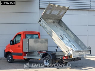 Mercedes-Benz Sprinter Mercedes Sprinter 514 CDI Kipper met Kist Dubbellucht 3,5t Trekhaak Airco Cruise Euro6 Tipper Benne Kieper 2m3 Airco Trekhaak Cruise control - afbeelding nr 3