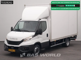 Iveco Daily 35C16 3.0L Laadklep NEW MODEL Dubbellucht 160PK Bakwagen Airco Cruise D'Hollandia Euro6 Meubelbak Koffer Airco Cruise control