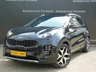 Kia Sportage 1.6t GDI 4WD GT-LINE Automaat - 2016 - 1067dkm-leder-panodak