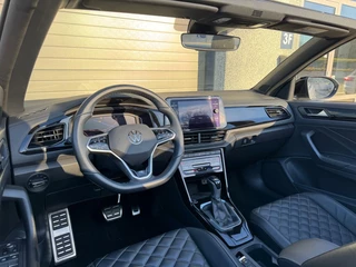 Volkswagen T-Roc Volkswagen T-Roc Cabrio 1.5 TSI R-line 19 inch LM velgen/Leder/Virtual/Blackpack/Compleet/Trekhaak/Garantie - afbeelding nr 11